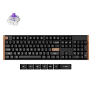 Keychron K10 HE 100% Wireless Magnetic Gaming Keyboard Nebula Switches – Black