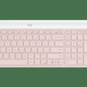 Logitech MK470 Wireless Keyboard and Mouse - White