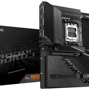 Gigabyte B850 Aorus Stealth WiFi - 4x DDR5, 4x M.2, AM5, ATX