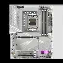 Gigabyte X870 Aorus Elite X3D ICE WiFi - 4x DDR5, 4x M.2, AM5, ATX