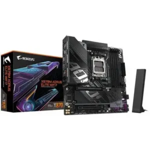 Gigabyte X870M Aorus Elite ICE WiFi - 4x DDR5, 2x M.2, AM5, mATX