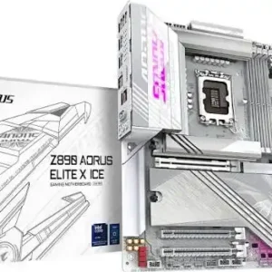 Gigabyte Z890 Aorus Elite X ICE WiFi - 4x DDR5, 5x M.2, LGA1851, ATX