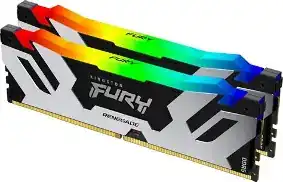 Kingston Fury Renegade RGB - 16GB x2 (32GB) , DDR5-7200MT/s , CL38 , Black