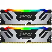 Kingston Fury Renegade RGB - 24GB x2 (48GB) , DDR5-7200MT/s , CL38 , Black