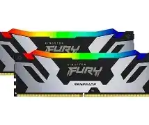 Kingston Fury Renegade RGB - 32GB x2 (64GB) , DDR5-6400MT/s , CL32 , Black