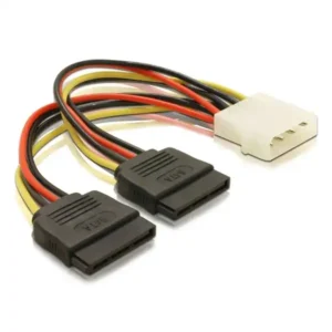 4 Pin molex-> Sata power x2