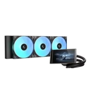 DeepCool LT360 VISION ARGB 4.5" LCD All-in-one CPU Liquid Cooler - Black