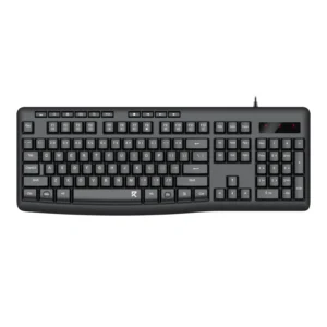 Redragon BK-7366 Full-size Ergonomic Wired Membrane Office Keyboard - Black