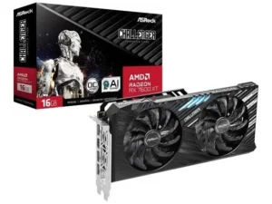 ASRock Radeon RX7600 Challenger 8G OC GDDR6 128-BIT Graphics Card