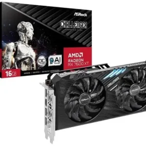 ASRock Radeon RX7600 Challenger 8G OC GDDR6 128-BIT Graphics Card