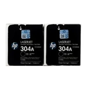 HP cc530ad no.304 Blk x2