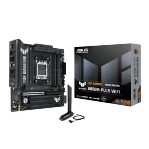 ASUS TUF Gaming B850M-Plus WIFI AMD AM5 M-ATX Gaming Motherboard