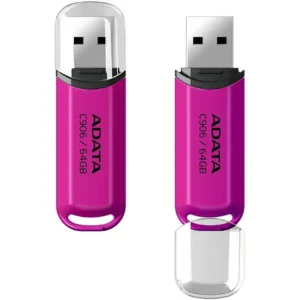 Adata C906 64GB USB2.0 Type-A Flash Drive - Pink