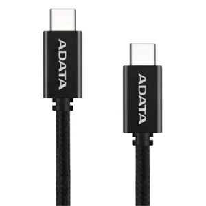 ADATA CACC-100PN 1m 100W USB-C to USB-C Cable - White