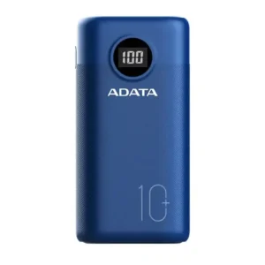 ADATA P10000QCD 10000mAh Power Bank - Blue