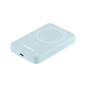 ADATA R050 5000mAh Magnetic Wireless Power Bank - Cyan
