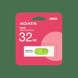 Adata UV320 32GB USB3.2 Gen1 Type-A Flash Drive - White