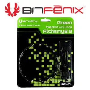 Bitfenix Green 15leds/30cm