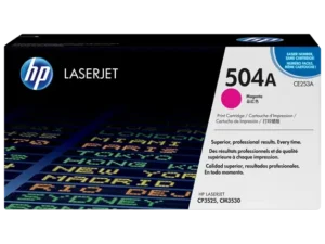 HP 504A Magenta Original LaserJet Toner Cartridge CE253A