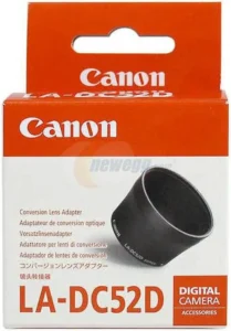 CANON LA-DC52D LENS ADAPTER