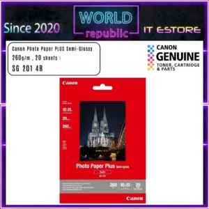 Canon SG-201 Photo Paper Plus Semi-Gloss A3+ 260gsm - 20 Sheets