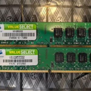 Corsair Dom 1GBx2 1600 C9 D3
