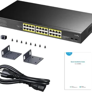Cudy 24-Port Gigabit PoE+ Unmanaged Switch