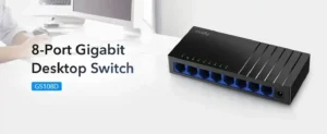 Cudy GS108D 8-Port Gigabit Desktop Switch (USB Type-C Power)