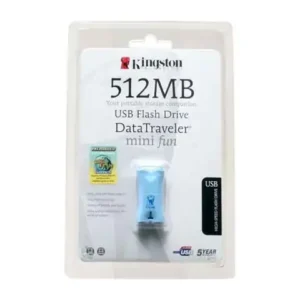 Kingston DataTraveler MiniFun 512MB USB Flash Drive - Blue