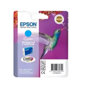 Epson T0802 Cyan Ink Cartridge
