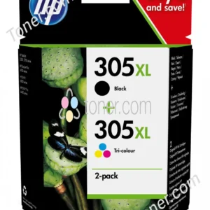 HP 6za94ae no.305XL Black x2