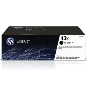 HP 43X High Yield Black Original LaserJet Toner Cartridge (C8543X)