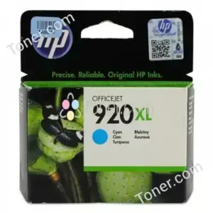 HP 920XL High Yield Cyan Original Ink Cartridge (CD972AE)