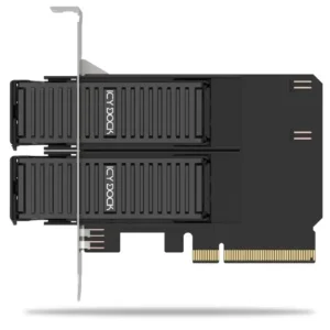 Icydock 312M4P 2x m.2->pcie4x4