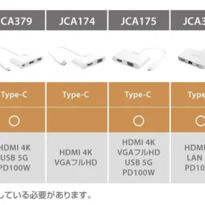 J5 JCA152 type-c->4K HDMi+PD
