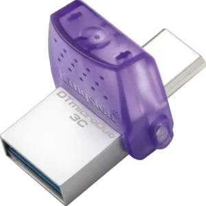 Kingston DataTraveler microDuo 3C 128GB USB3.2 Gen1 Type-A+C Flash Drive