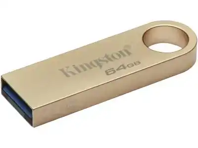Kingston DataTraveler SE9 G3 64GB USB3.2 Gen1 Type-A Flash Drive - Gold