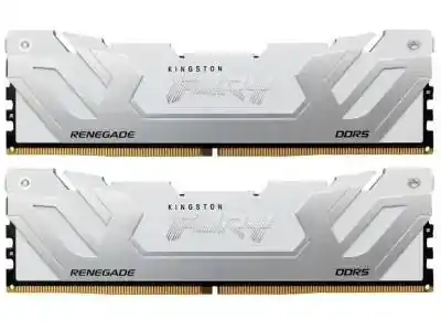 Kingston Fury Renegade - 24GB x2 (48GB) , DDR5-8400MT/s , CL40 , White