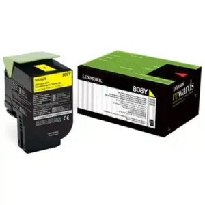 Lexmark 80C80Y0 YELLOW 1000P