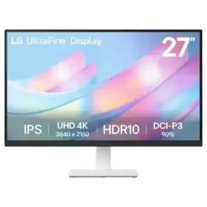 LG UltraFine 27US500 - 27", 3840x2160 IPS 60Hz, 1xDP + 2xHDMI, White