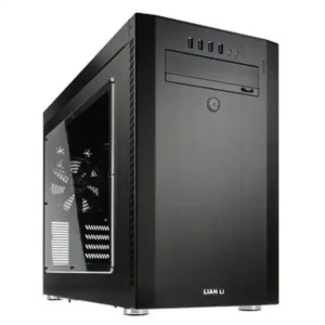 Lian-Li PC-A61WX Black Aluminum Windowed Midi-Tower Case