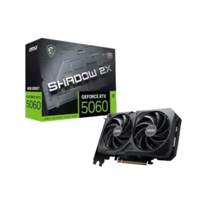 MSI GeForce RTX 5060 SHADOW 2X OC 8GB Graphics Card