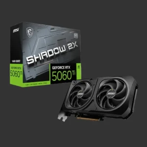 MSI GeForce RTX 5060 Ti SHADOW 2X OC PLUS GDDR7 16GB Graphics Card