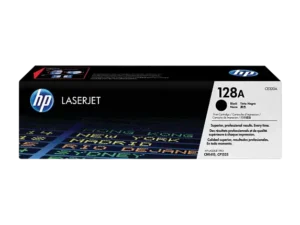 HP 128A Black Original LaserJet Toner Cartridge CE320A