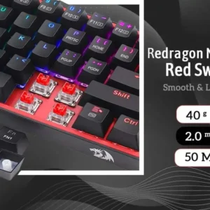 Redragon K616 Pro fizz Rgb w+b