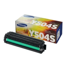 Samsung CLT-Y504S Yellow Toner Cartridge - 1,800 Pages