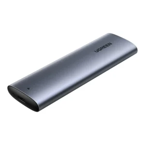 UGREEN CM400-90264 M.2 NVME/SATA SSD Enclosure (10Gbps) - Silver