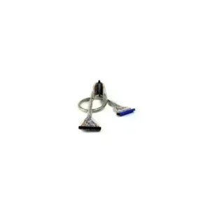 Vantec 60cm (24") Rounded ATA133 IDE Cable - Clear Copper, 3 Connectors