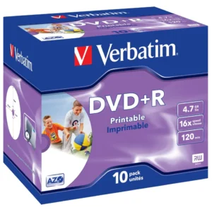 10J/16:V43508 DVD+R PRINTABLE